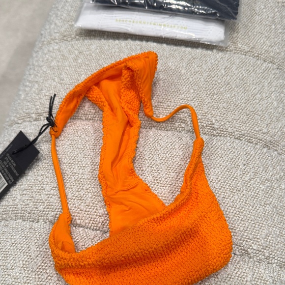 It’s now Cool Crinkled Orange Bikini Set - Picture 6 of 11